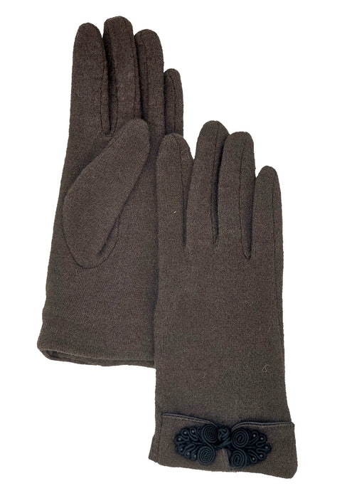 Albee Ladies Wool Embellishment Gloves
