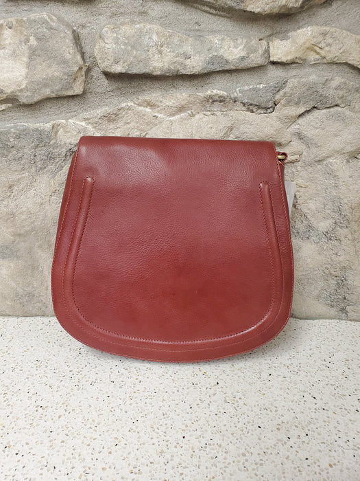 Derek Alexander Leather Ladies' BRISTOL- Medium Full Flap Saddle Bag