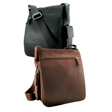 Leather small messenger bag on sale
