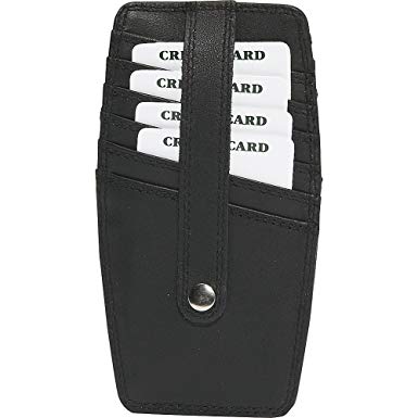 Derek Alexander Leather Ladies' Wallet 2-Sided Credit Card Holder