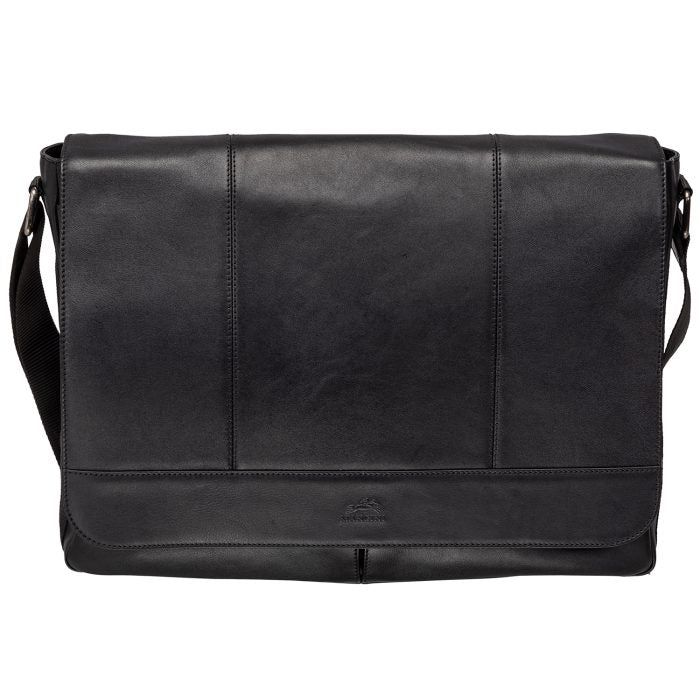Mancini Leather Milan Messenger Bag for 15” Laptop / Tablet