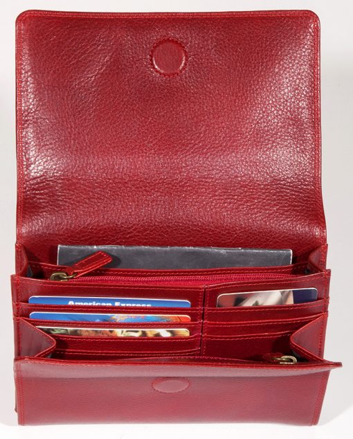 Derek Alexander Leather Ladies' Handbag with organizer/wallet