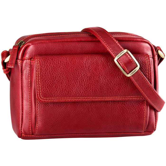 Derek Alexander Leather Ladies' Handbag Small Front Pocket Travel