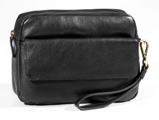 Derek Alexander Leather BRISTOL- Unisex Smart Phone Friendly Travel Bag