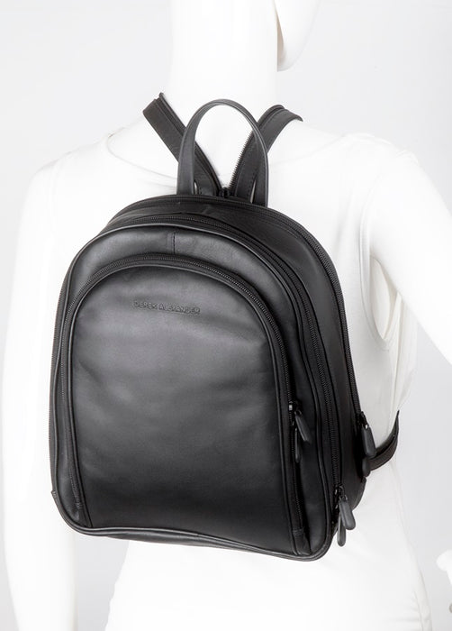 derek alexander backpack leather Bristol Rear Opening Derek Alexander Leather Handbag