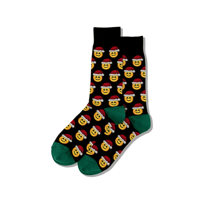 Men's Christmas Emoji Socks