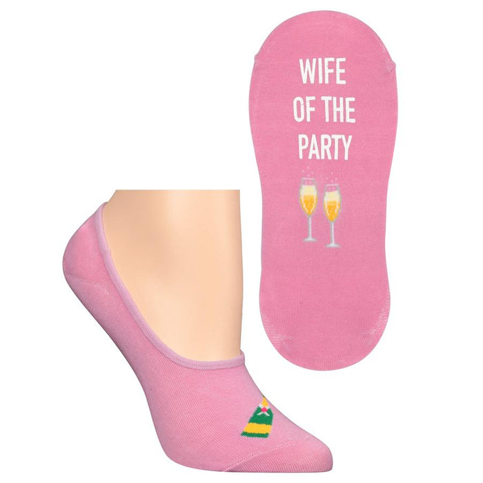 WOMEN'S WIFE OF THE PARTY LINER SOCKS