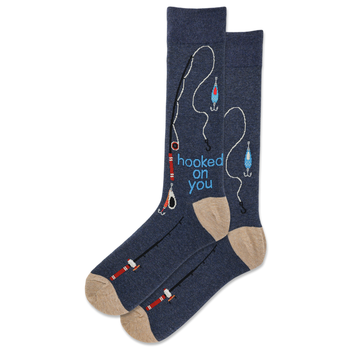MEN'S HOOKED ON YOU CREW SOCK