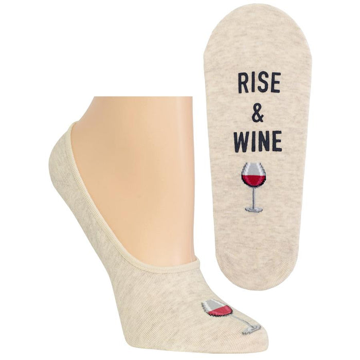 Women's Liner Socks Rise & Wine