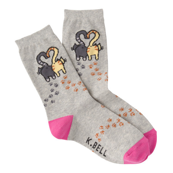 K.Bell Women's Cat Love Socks