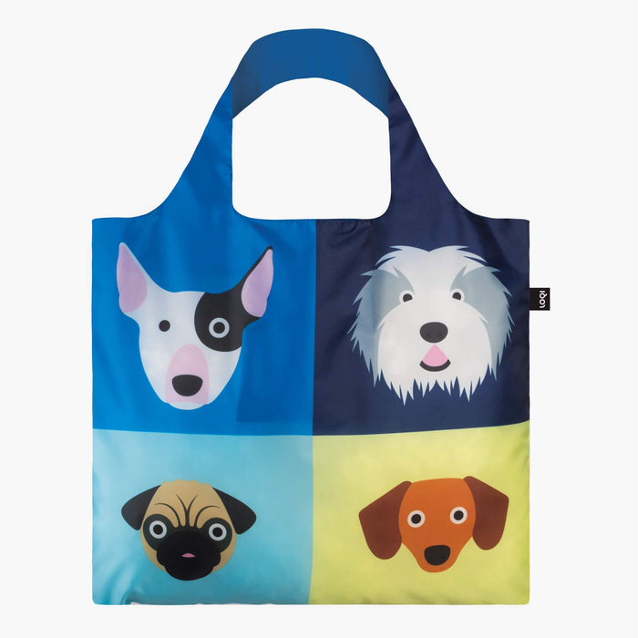 Loqi Tote Bag with Zip Pouch - Stephen Cheetham - Dogs Bag