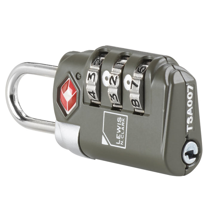 Lewis N Clark Travel Sentry® Combo Lock with Cable