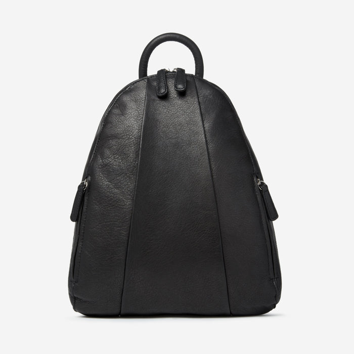 Osgoode Marley Leather Women's Teardrop Multi Zip Backpack