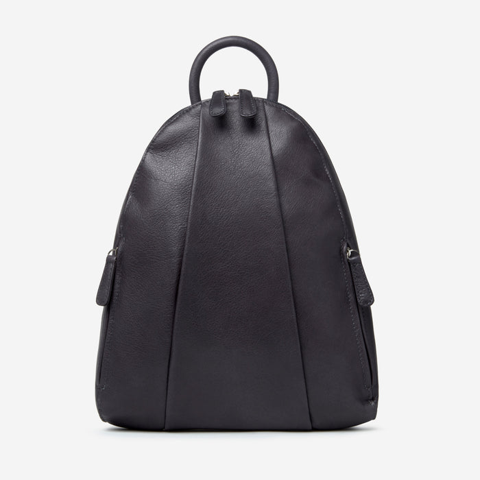 Osgoode Marley Leather Women's Teardrop Multi Zip Backpack