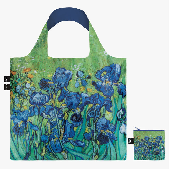 Loqi Tote Bag with Zip Pouch - Vincent van Gogh - Irises