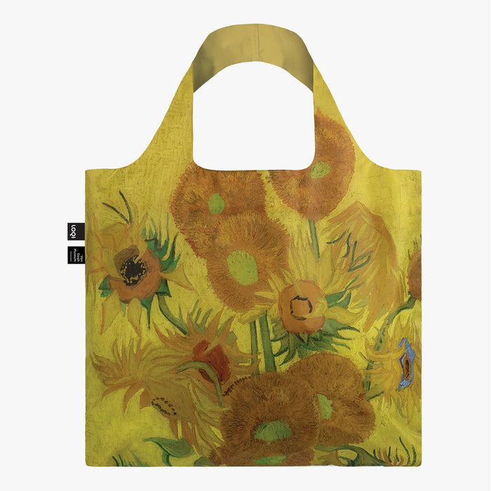 Loqi Tote Bag with Zip Pouch - Vincent van Gogh - Sunflowers