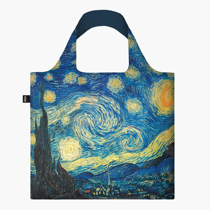 Loqi Tote Bag with Zip Pouch - Vincent van Gogh - The Starry Night