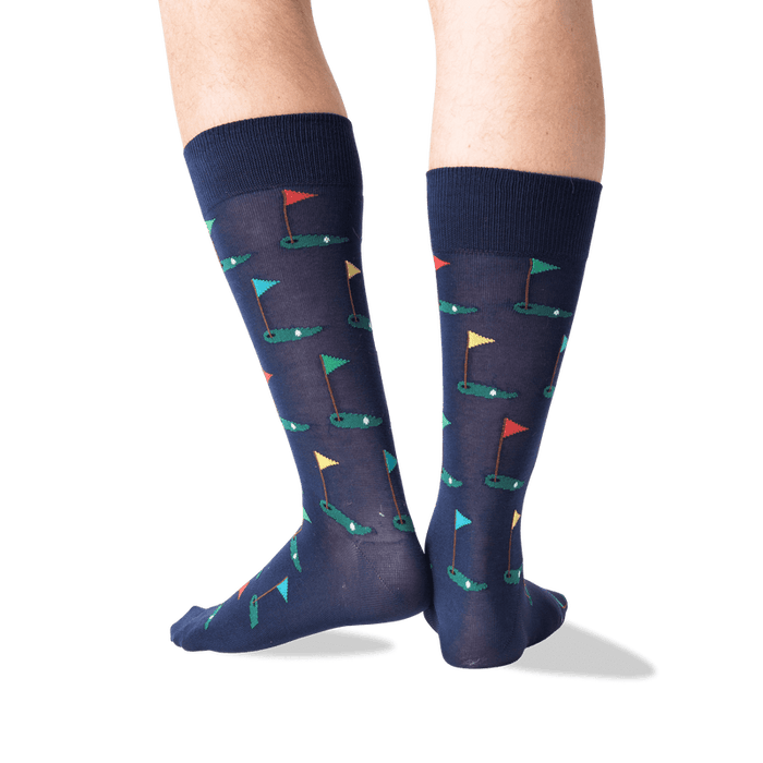 MEN'S GOLF CREW SOCKS