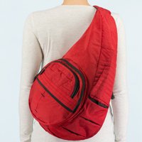 Healthy Back Bag - Distressed Nylon Carry-All (21")