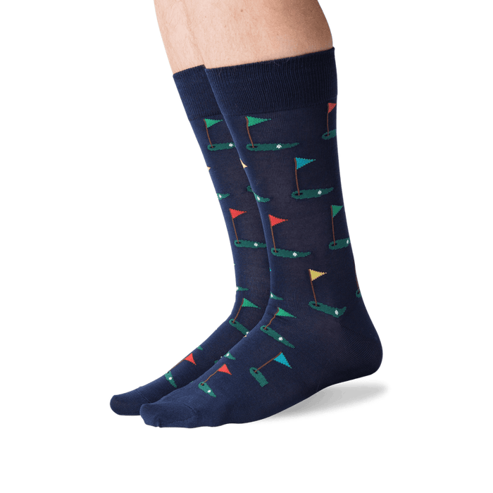 MEN'S GOLF CREW SOCKS