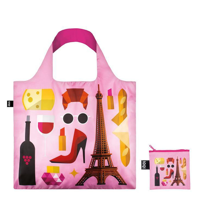 Loqi Tote Bag with Zip Pouch - Hey Paris