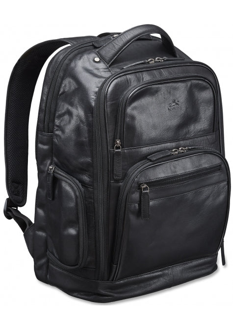 Mancini Leather Backpack for 15.6'' Laptop