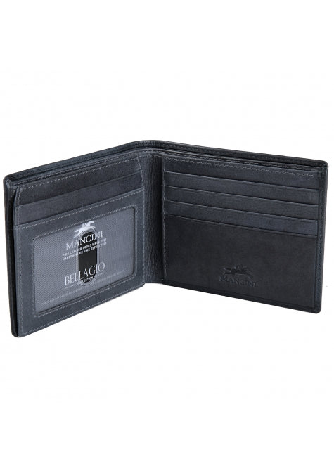 Mancini Leather Men's Wallet Left Wing RFID Billfold