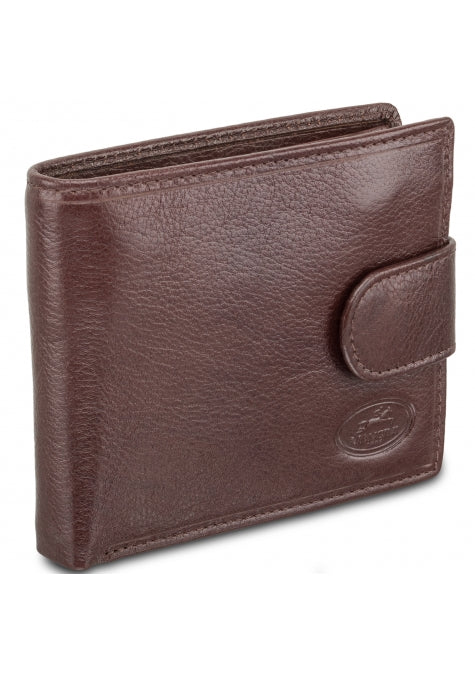 Mancini Leather Men's Wallet Deluxe with Coin Pocket RFID