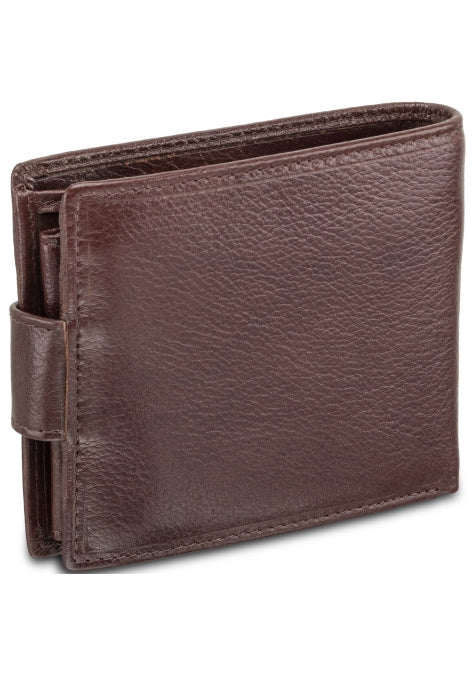 Mancini Leather Men's Wallet Deluxe with Coin Pocket RFID