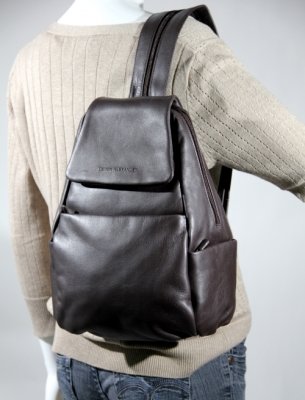 derek alexander mini backpack Derek Alexander Leather NAVAJO- Sling/Backpack