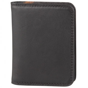 Derek Alexander Leather Accessories Small Credit Card Holder Black/Brandy