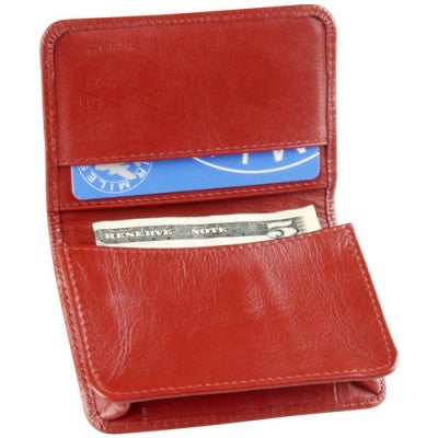 Derek Alexander Leather Wallet Simple Business/Credit Card Case