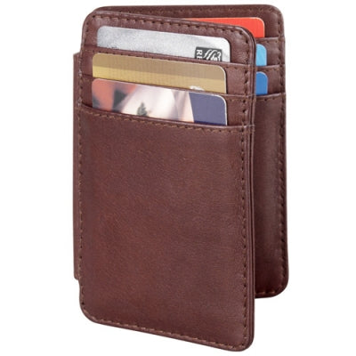 Derek Alexander Leather Men's Wallet Double Sided Card Holder