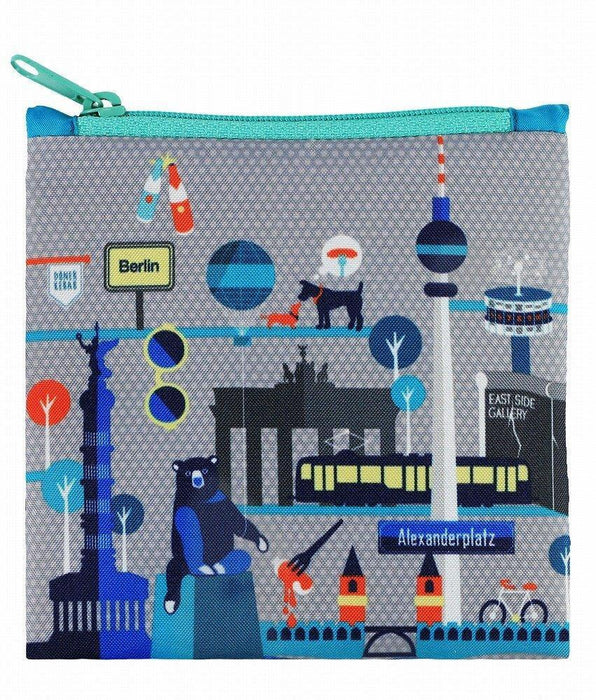 Loqi Tote Bag with Zip Pouch - Urban Berlin