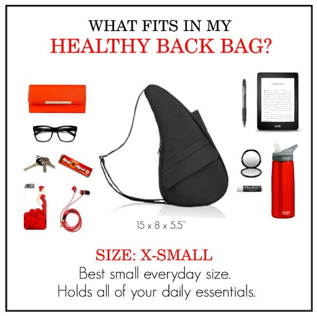 Healthy Back Bag - X-Small Distressed Nylon (15")